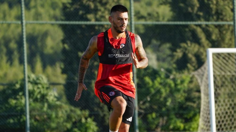 Eren Erdoğan, Gaziantep FK antrenmanında